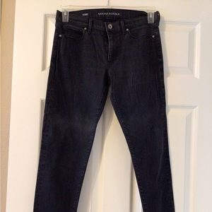 Banana Republic Woman’s Skinny Black Jeans